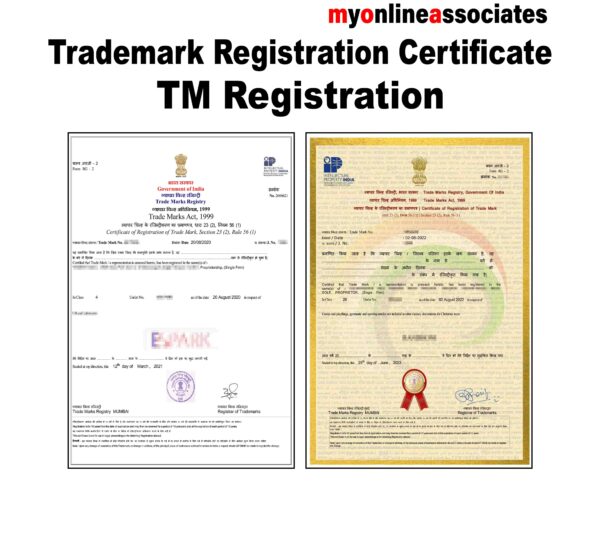 Trademark Registration (TM Certificate) - Except Govt. Fee.